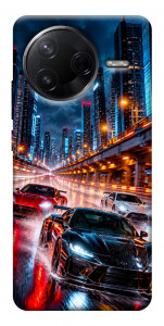 Чехол Night city cars для Xiaomi Poco F7 Pro