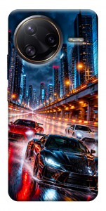 Чехол Night city cars для Xiaomi Poco F7 Ultra