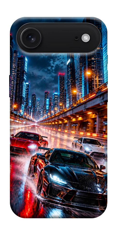 Чехол Night city cars для iPhone 17 Air