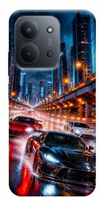 Чехол Night city cars для Xiaomi Redmi 15C (Europe version)