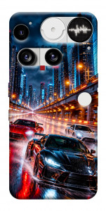 Чехол Night city cars для Nothing Phone (3)