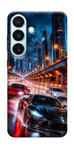 Чехол Night city cars для Galaxy S26