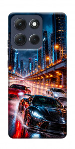 Чехол Night city cars для Motorola Moto G86 Power