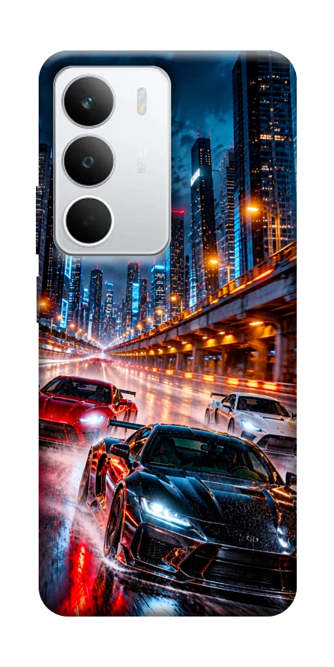 Чехол Night city cars для Realme C71