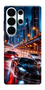 Чехол Night city cars для Galaxy S26 Ultra