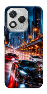 Чехол Night city cars для Huawei Honor 400 Lite