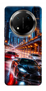 Чехол Night city cars для Huawei Honor X9c