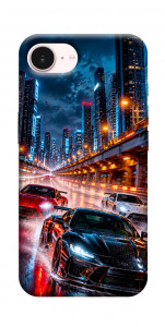 Чехол Night city cars для iPhone 17e
