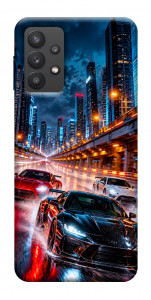 Чехол Night city cars для Galaxy A32 5G