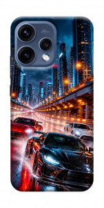 Чохол Night city cars для Oppo Reno 15