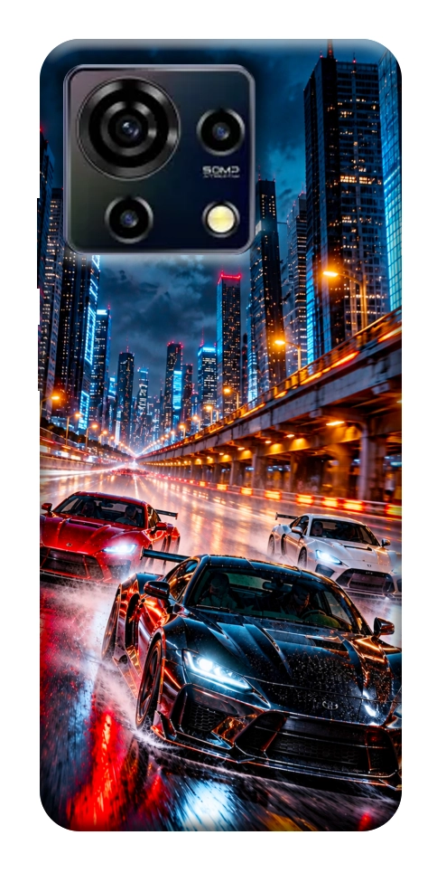 Чехол Night city cars для ZTE Blade V50 Vita