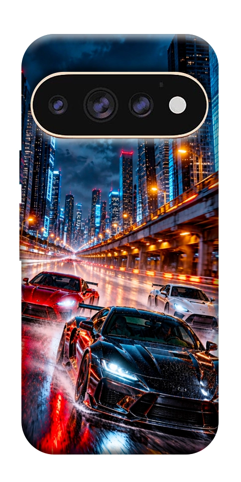 Чехол Night city cars для Google Pixel 11 Pro XL