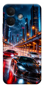 Чехол Night city cars для Xiaomi Redmi Note 17 Pro