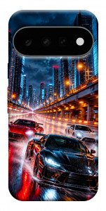 Чохол Night city cars для Google Pixel 11 Pro