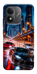 Чехол Night city cars для Xiaomi Redmi Note 17