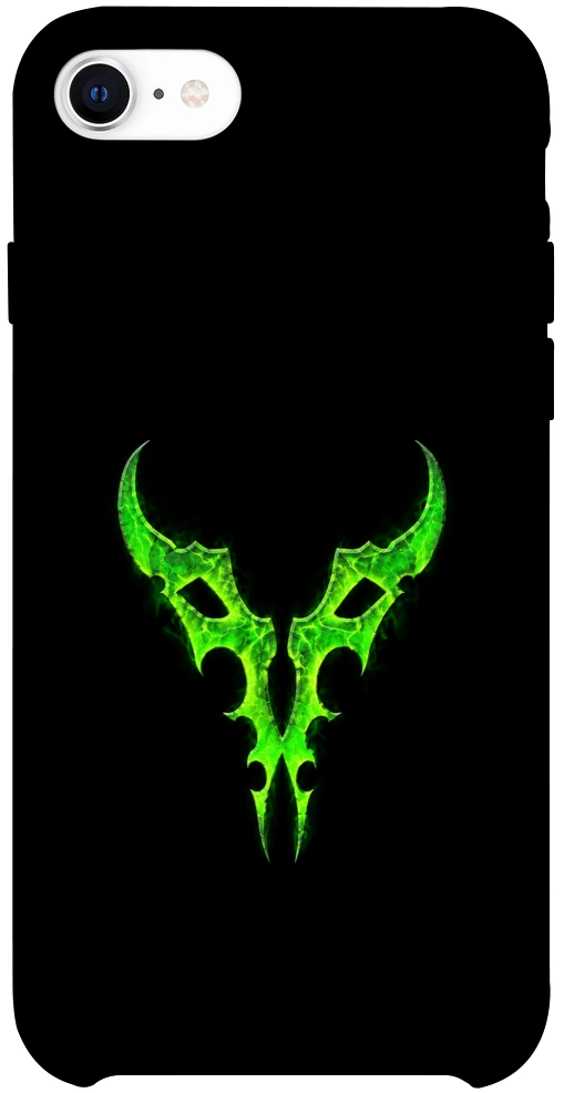 Чехол Burning legion для iPhone SE (2020)