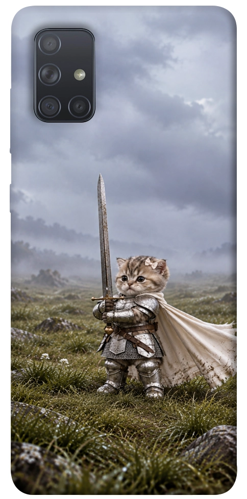 Чехол Knight kitten для Galaxy A71 (2020)