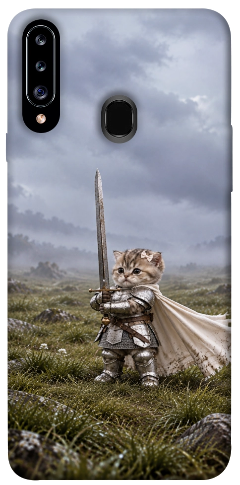 Чехол Knight kitten для Galaxy A20s (2019)