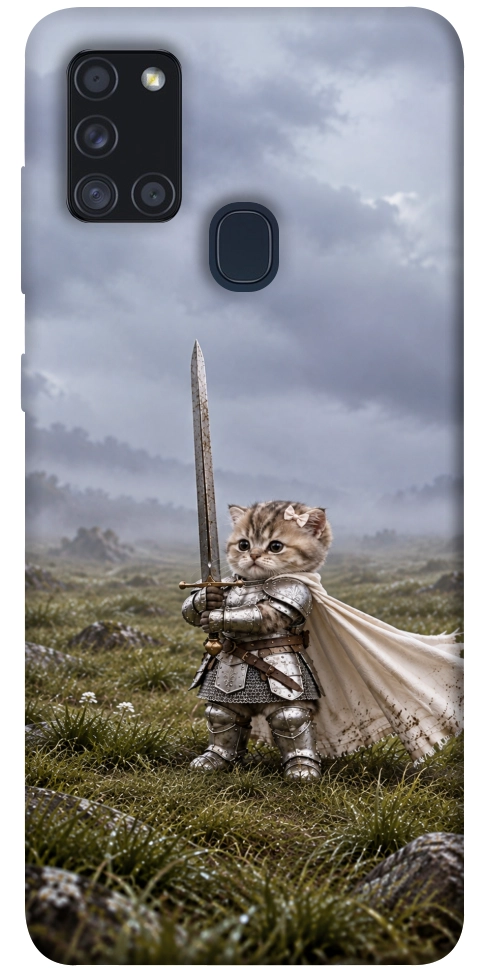 Чехол Knight kitten для Galaxy A21s (2020)