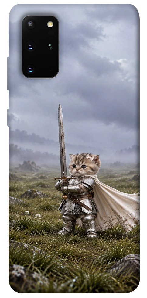Чехол Knight kitten для Galaxy S20 Plus (2020)