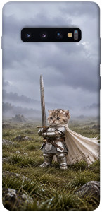 Чехол Knight kitten для Galaxy S10 Plus (2019)