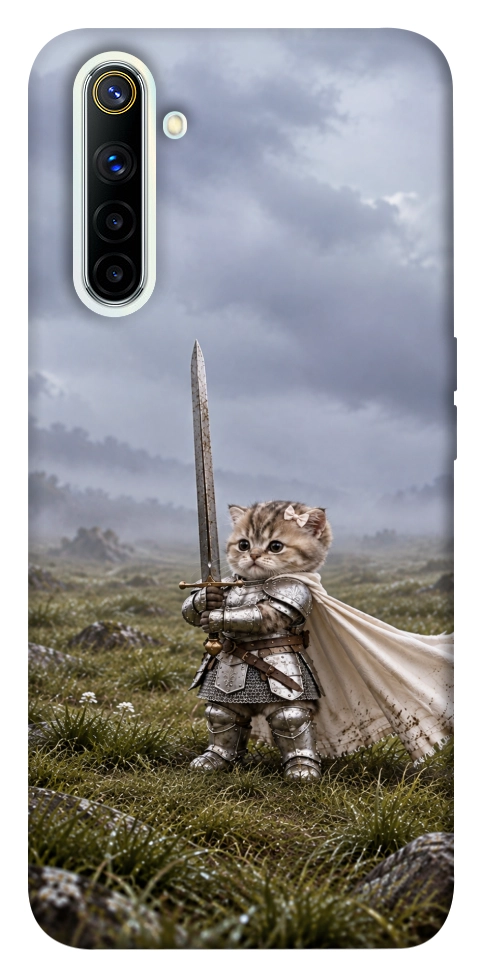 Чехол Knight kitten для Realme 6