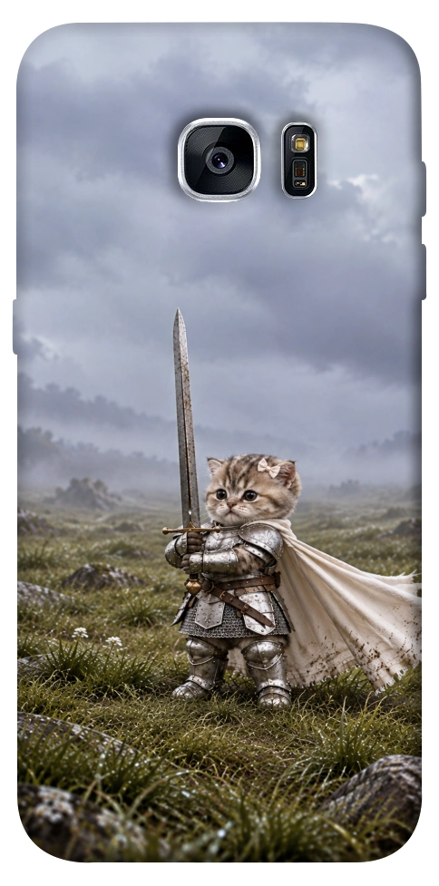 Чехол Knight kitten для Galaxy S7 Edge