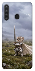 Чехол Knight kitten для Galaxy A21