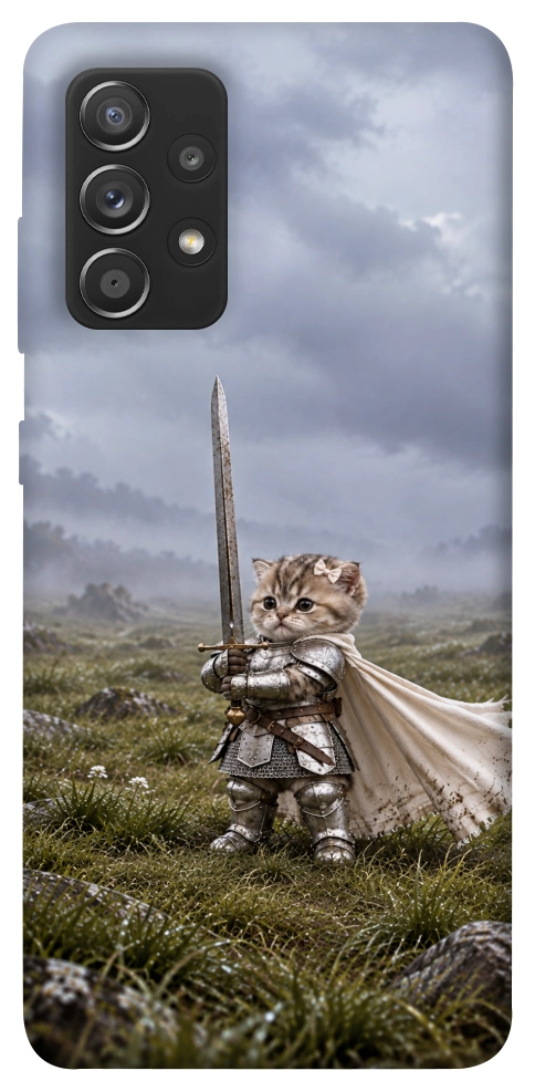 Чохол Knight kitten для Galaxy A72 5G