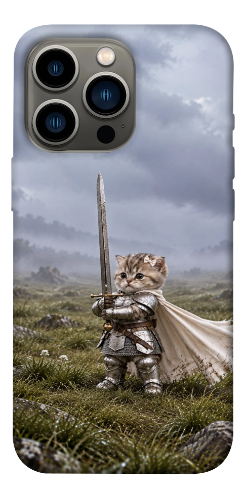 Чехол Knight kitten для iPhone 13 Pro