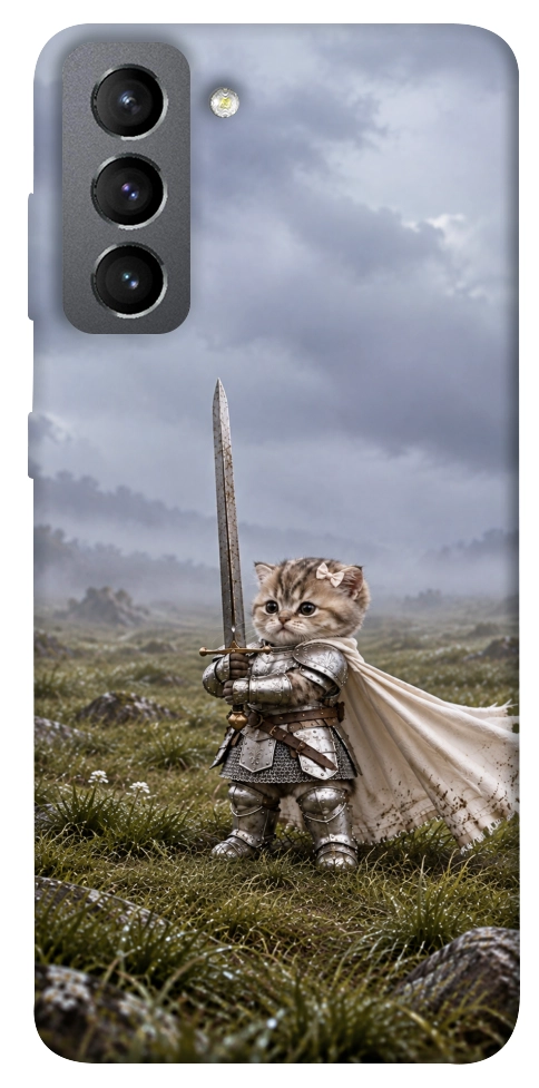 Чохол Knight kitten для Galaxy S21 FE