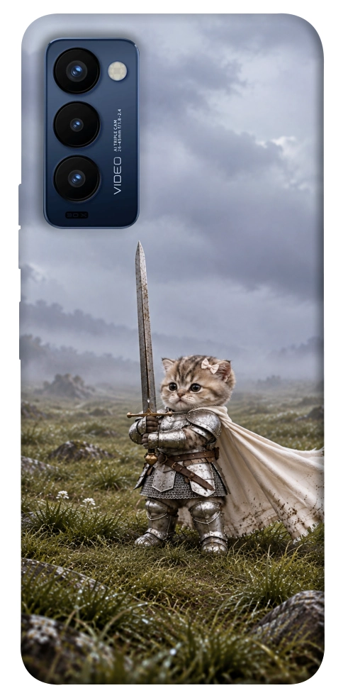 Чохол Knight kitten для TECNO Camon 18