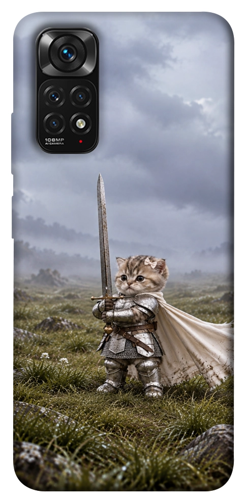 Чехол Knight kitten для Xiaomi Redmi Note 11 (Global)