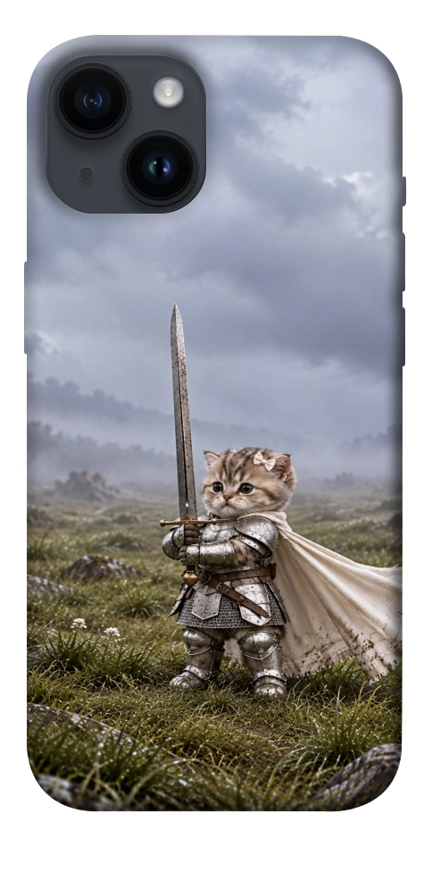 Чохол Knight kitten для iPhone 14