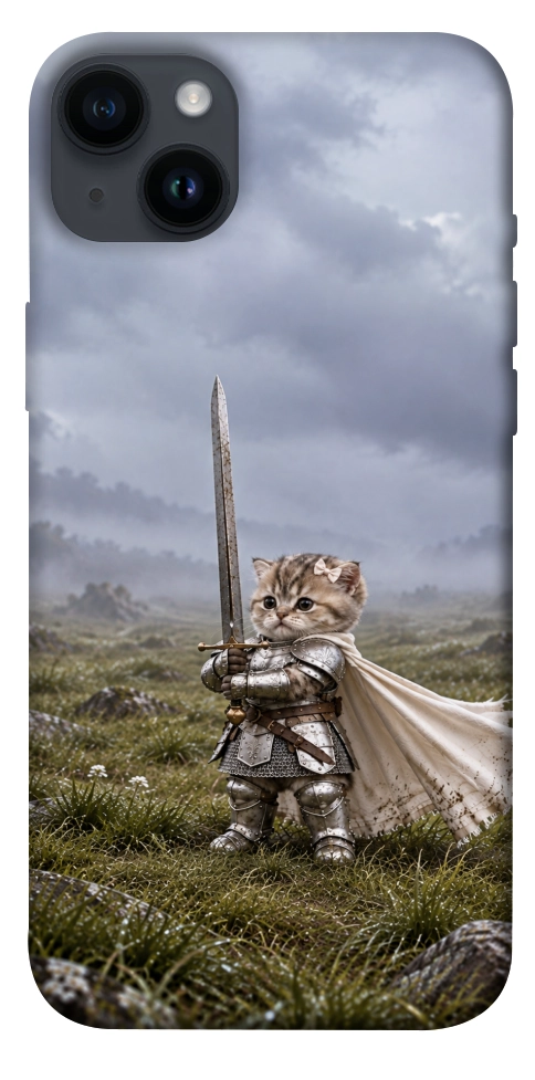 Чохол Knight kitten для iPhone 14 Plus