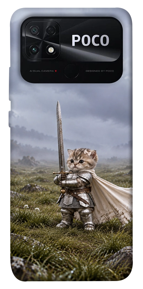 Чохол Knight kitten для Xiaomi Poco C40