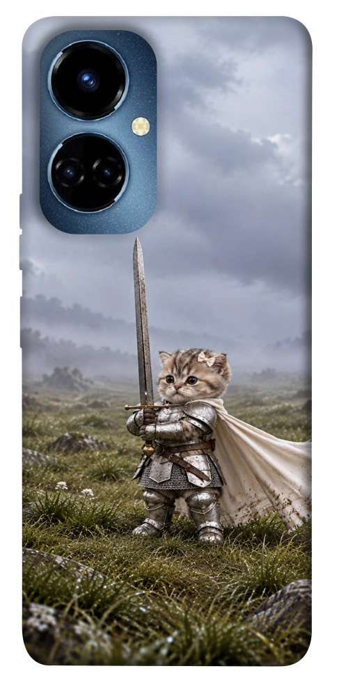 Чохол Knight kitten для TECNO Camon 19 Pro (CI8n)