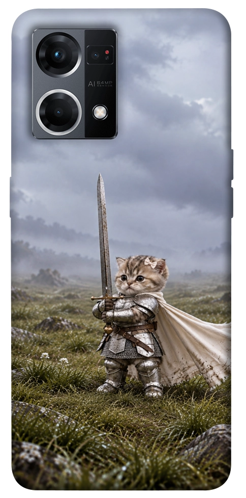 Чехол Knight kitten для Oppo Reno 7 4G