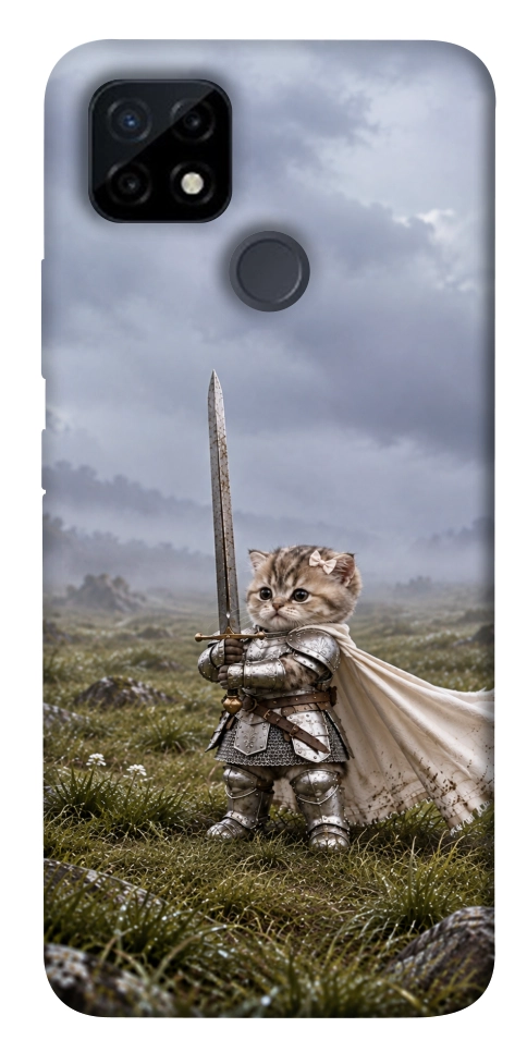 Чехол Knight kitten для Realme C25Y