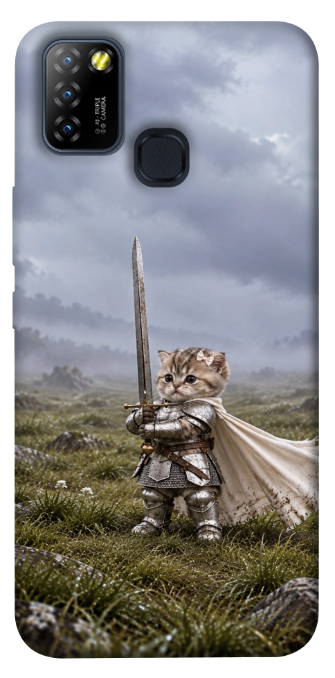 Чехол Knight kitten для Infinix Hot 10 Lite