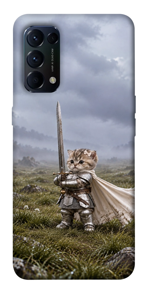Чехол Knight kitten для Oppo Reno 5 4G