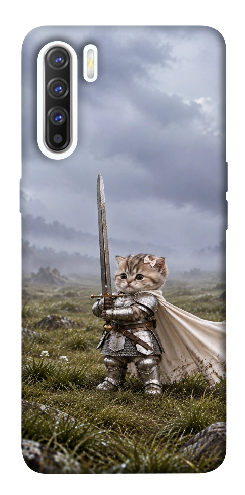 Чехол Knight kitten для Oppo Reno 3