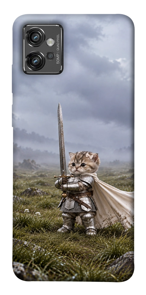 Чехол Knight kitten для Motorola Moto G32