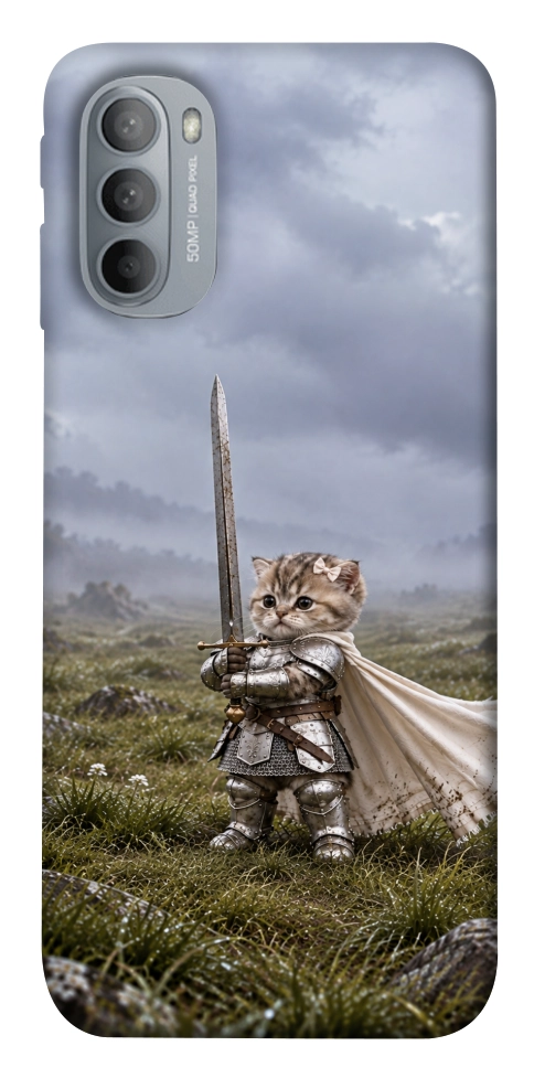 Чохол Knight kitten для Motorola Moto G31