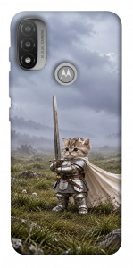 Чехол Knight kitten для Motorola Moto E20