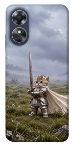 Чехол Knight kitten для Oppo A17