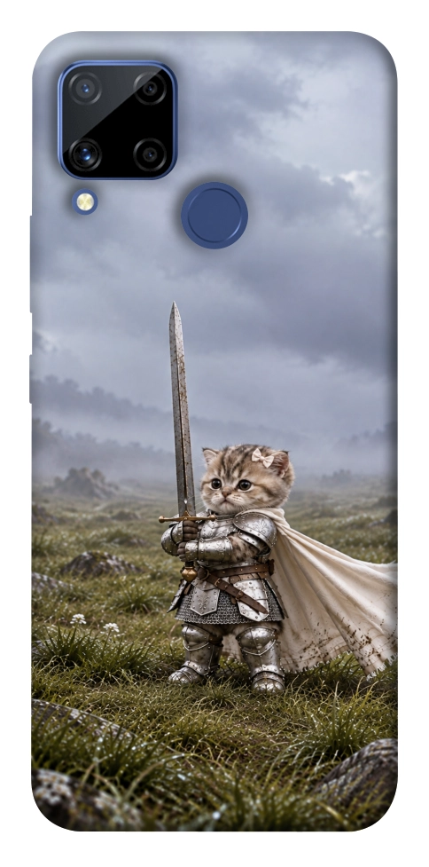 Чехол Knight kitten для Realme C15