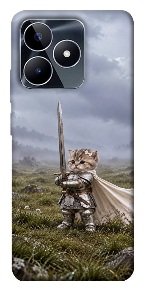 Чехол Knight kitten для Realme C53