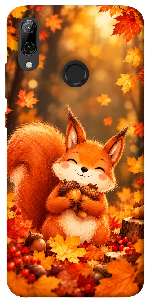 Чохол Осіннє білченя для Huawei P Smart (2019)