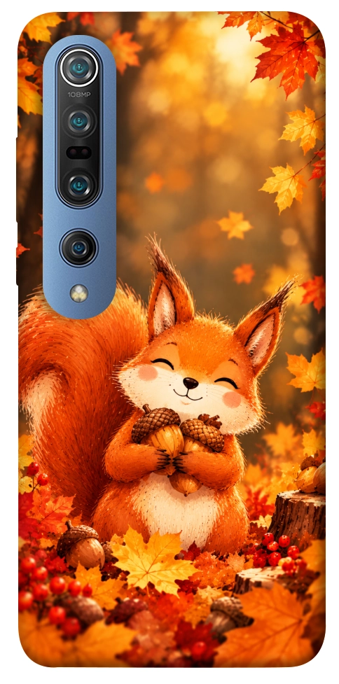 Чохол Осіннє білченя для Xiaomi Mi 10